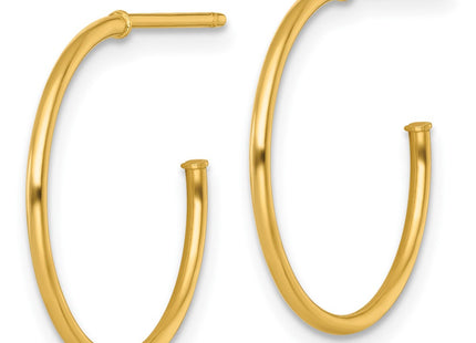 14k Yellow Gold Earrings Style TF2482 - Classique Jewelry Inc.