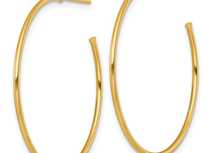 14k Yellow Gold Earrings Style TF2485 - Classique Jewelry Inc.