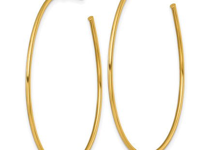 14k Yellow Gold Earrings Style TF2487 - Classique Jewelry Inc.