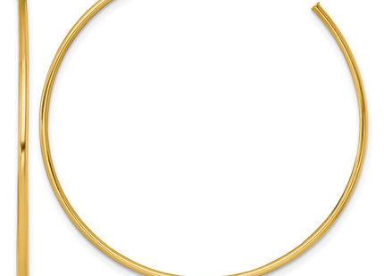 14k Yellow Gold Earrings Style TF2487 - Classique Jewelry Inc.