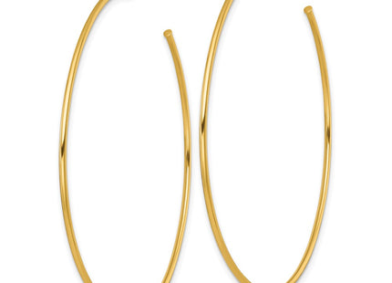 14k Yellow Gold Earrings Style TF2489 - Classique Jewelry Inc.
