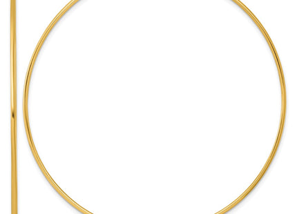 14k Yellow Gold Earrings Style TF2490 - Classique Jewelry Inc.