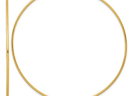 14k Yellow Gold Earrings Style TF2491 - Classique Jewelry Inc.