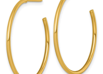 14k Yellow Gold Earrings Style TF2497 - Classique Jewelry Inc.