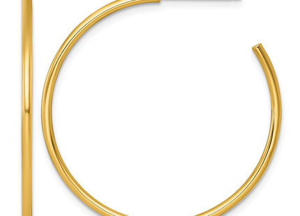 14K gold hoop earrings