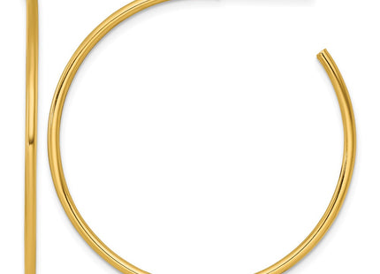 14K gold hoop earrings