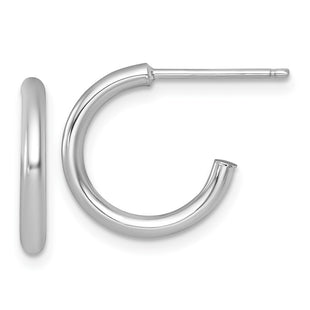 14k White Gold Earrings Style TF2502W - Classique Jewelry Inc.