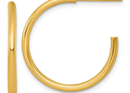 14k Yellow Gold Earrings Style TF2504 - Classique Jewelry Inc.