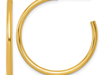 14k Yellow Gold Earrings Style TF2505 - Classique Jewelry Inc.