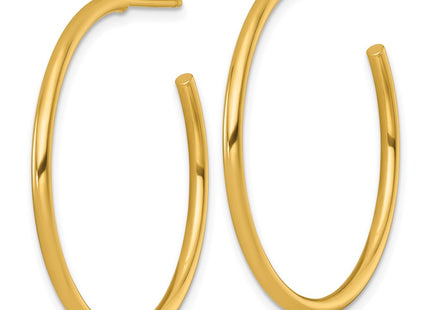 14k Yellow Gold Earrings Style TF2506 - Classique Jewelry Inc.