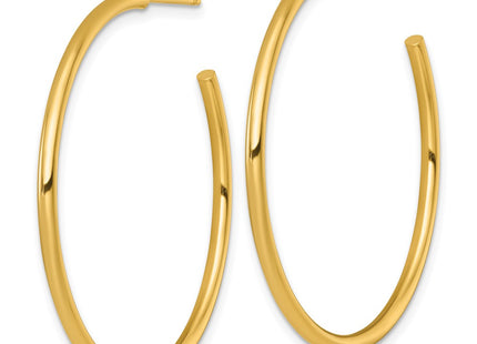 14k Yellow Gold Earrings Style TF2507 - Classique Jewelry Inc.