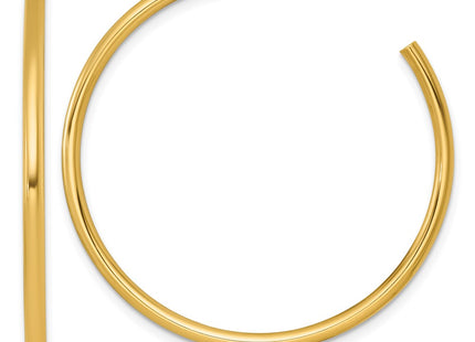 14k Yellow Gold Earrings Style TF2507 - Classique Jewelry Inc.