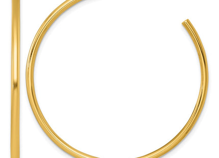 14k Yellow Gold Earrings Style TF2508 - Classique Jewelry Inc.