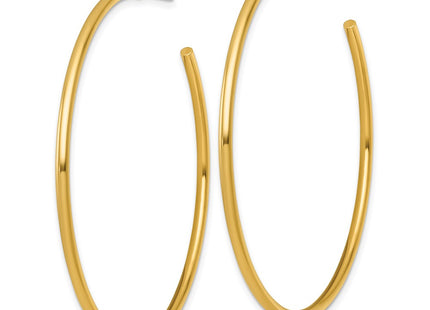 14k Yellow Gold Earrings Style TF2510 - Classique Jewelry Inc.