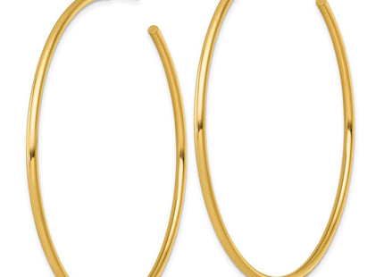 14k Yellow Gold Earrings Style TF2511 - Classique Jewelry Inc.