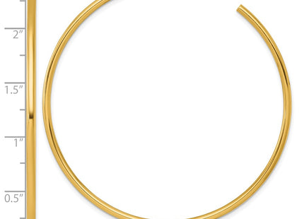14k Yellow Gold Earrings Style TF2511 - Classique Jewelry Inc.