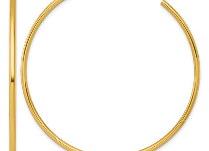 14k Yellow Gold Earrings Style TF2511 - Classique Jewelry Inc.