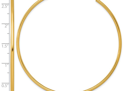 14k Yellow Gold Earrings Style TF2513 - Classique Jewelry Inc.