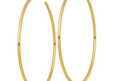 14k Yellow Gold Earrings Style TF2514 - Classique Jewelry Inc.