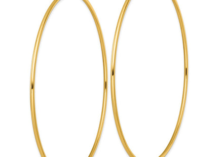 14k Yellow Gold Earrings Style TF2516 - Classique Jewelry Inc.