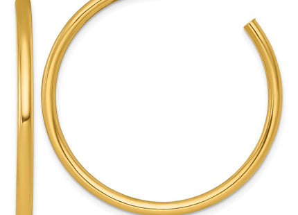 14k Yellow Gold Earrings Style TF2522 - Classique Jewelry Inc.
