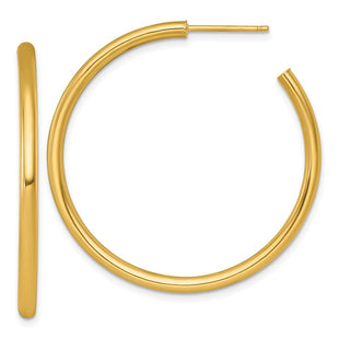 14k Yellow Gold Earrings Style TF2522 - Classique Jewelry Inc.