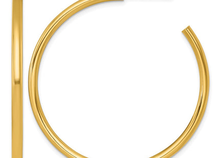 14K gold hoop earrings
