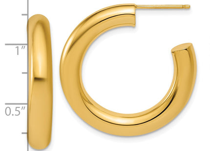 14k Yellow Gold Earrings Style TF2525 - Classique Jewelry Inc.