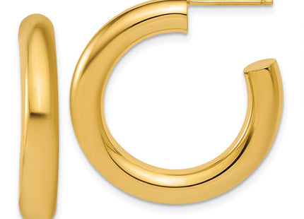 14k Yellow Gold Earrings Style TF2525 - Classique Jewelry Inc.
