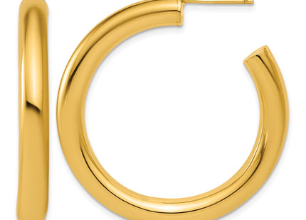 14K gold hoop earrings