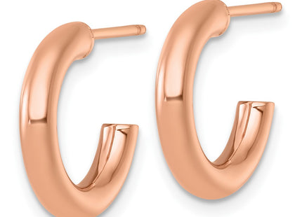 14k Rose Gold Earrings Style TF2528R - Classique Jewelry Inc.
