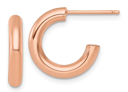 14k Rose Gold Earrings Style TF2528R - Classique Jewelry Inc.