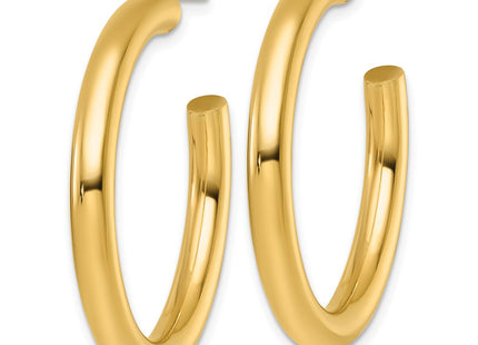 14k Yellow Gold Earrings Style TF2538 - Classique Jewelry Inc.