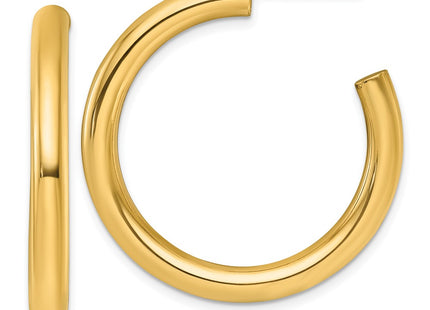 14k Yellow Gold Earrings Style TF2538 - Classique Jewelry Inc.