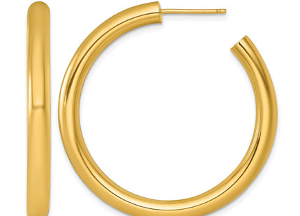 14K gold hoop earrings
