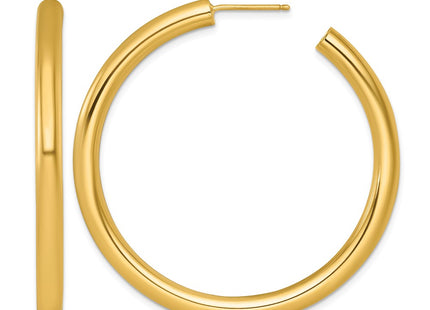 14K gold hoop earrings