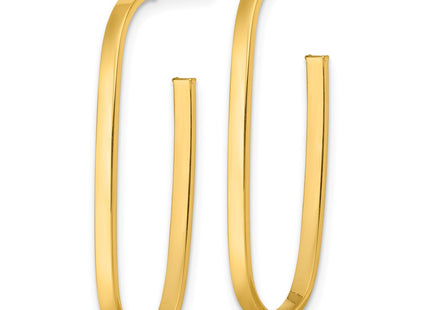 14k Yellow Gold Earrings Style TF2545 - Classique Jewelry Inc.