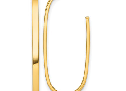 14k Yellow Gold Earrings Style TF2545 - Classique Jewelry Inc.