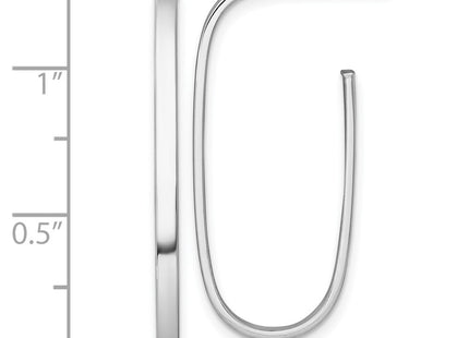 14k Yellow & Rhodium Earrings Style TF2545W - Classique Jewelry Inc.