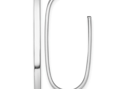 14k Yellow & Rhodium Earrings Style TF2545W - Classique Jewelry Inc.