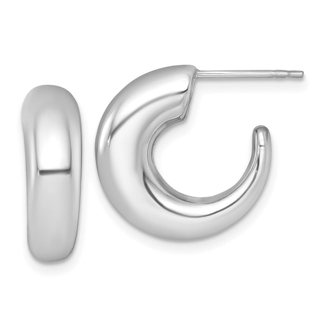 14k White Gold Earrings Style TF2556W - Classique Jewelry Inc.