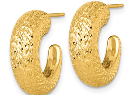 14k Yellow Gold Earrings Style TF2557 - Classique Jewelry Inc.