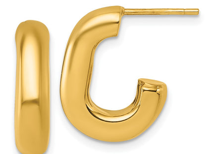 14k Yellow Gold Earrings Style TF2571 - Classique Jewelry Inc.