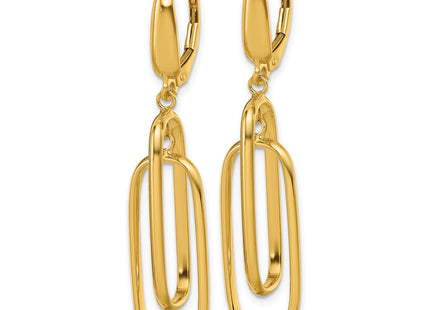14k Yellow Gold Earrings Style TF2578 - Classique Jewelry Inc.