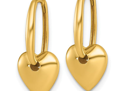 14k Yellow Gold Earrings Style TF2582 - Classique Jewelry Inc.