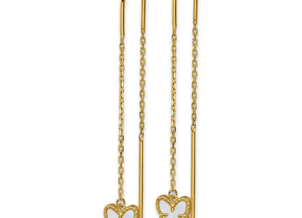 14k Yellow Gold Earrings Style TF2587 - Classique Jewelry Inc.