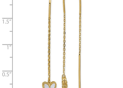 14k Yellow Gold Earrings Style TF2587 - Classique Jewelry Inc.