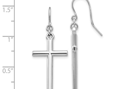 14k White Gold Earrings Style TF503 - Classique Jewelry Inc.