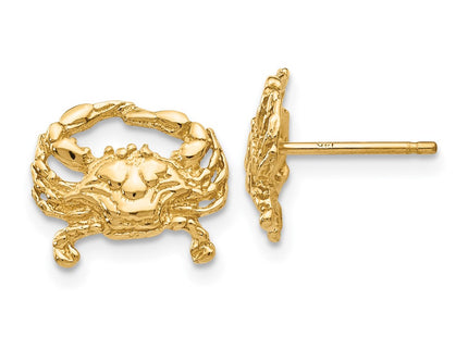 14k Yellow Gold Earrings Style TF524 - Classique Jewelry Inc.