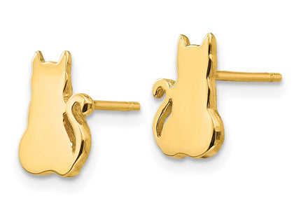 14k Yellow Gold Earrings Style TF536 - Classique Jewelry Inc.